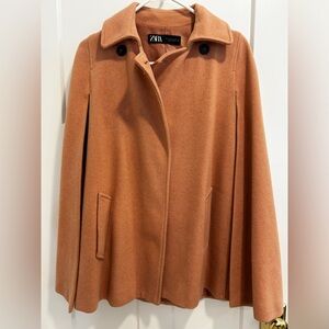 Zara Cape Coat size Small